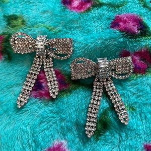 Diamond Bow earrings